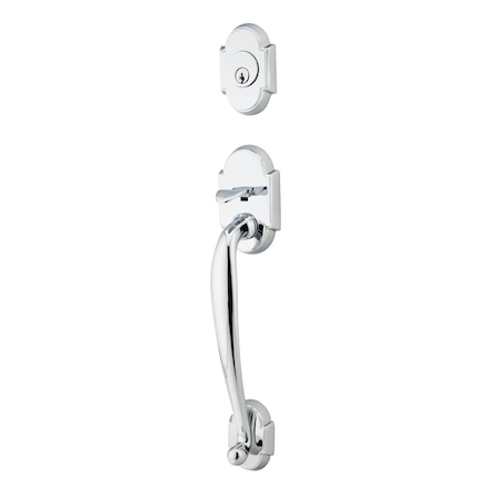 Emtek Bright Chrome Handleset 4322STUUS26LH 4322STUUS26LH